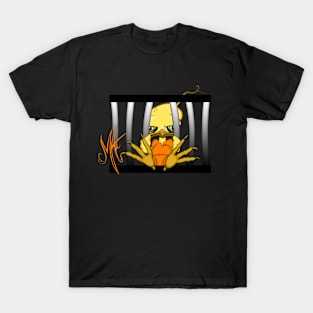 Grumpy Chicken Prison T-Shirt